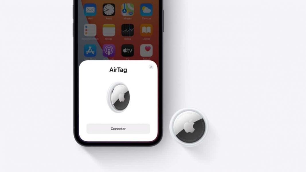 vincular airtag con iphone