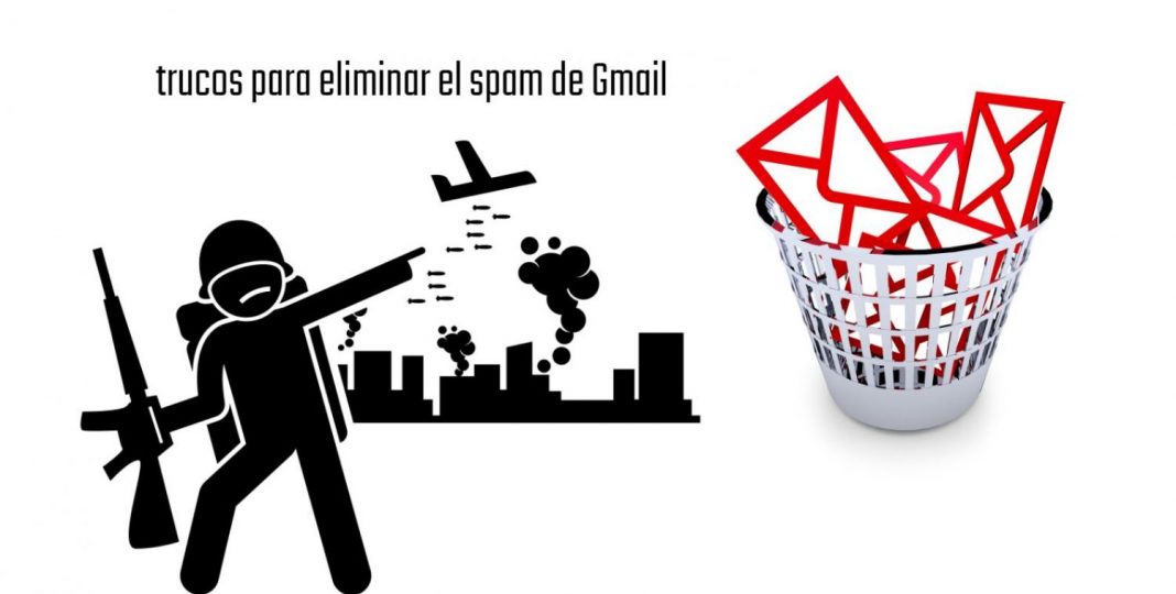 eliminar spam gmail