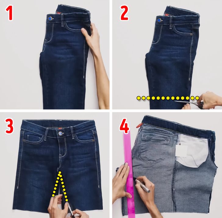 Cómo transformar pantalón en una