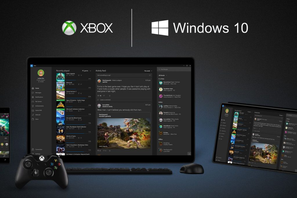 Gaming Con Windows 10