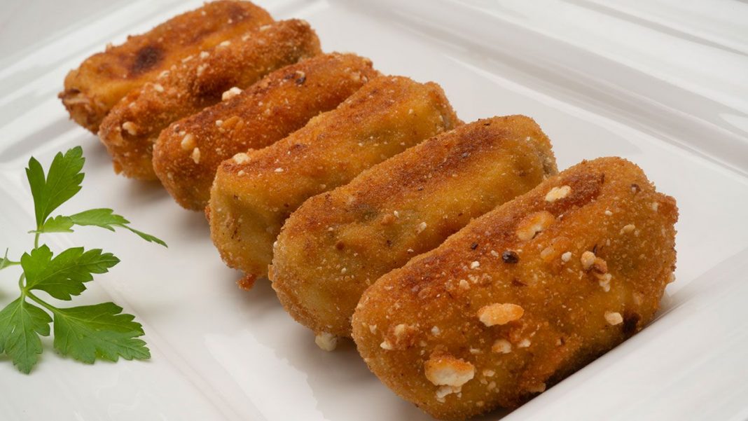 Croquetas de berenjena y queso Arguiñano