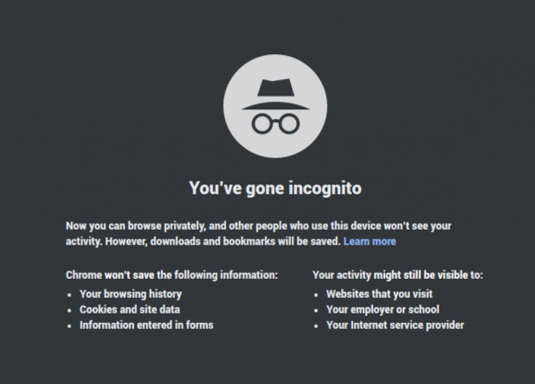 Para qué sirve de verdad el modo incógnito de Google Chrome