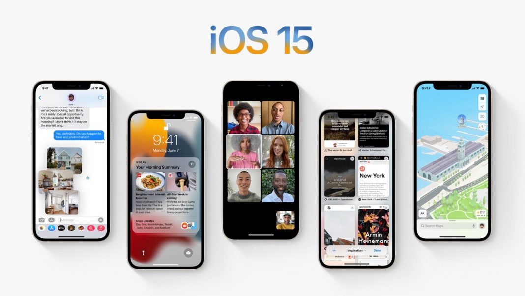 ios 15 iphone