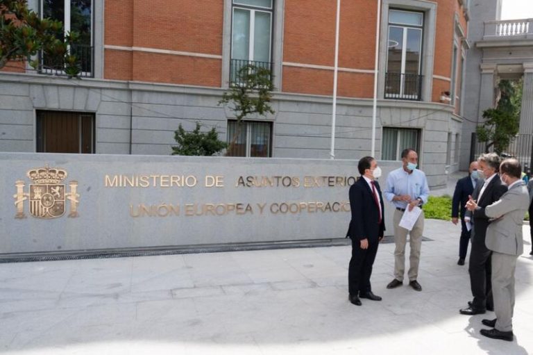 Exteriores inicia el lunes su traslado a su nueva sede de Marqués de Salamanca