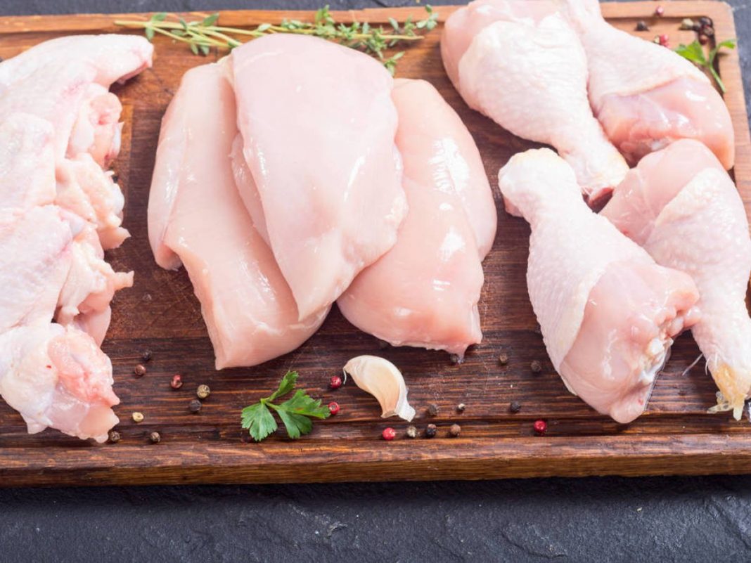 Cuánto tiempo puedes dejar el pollo crudo en la nevera