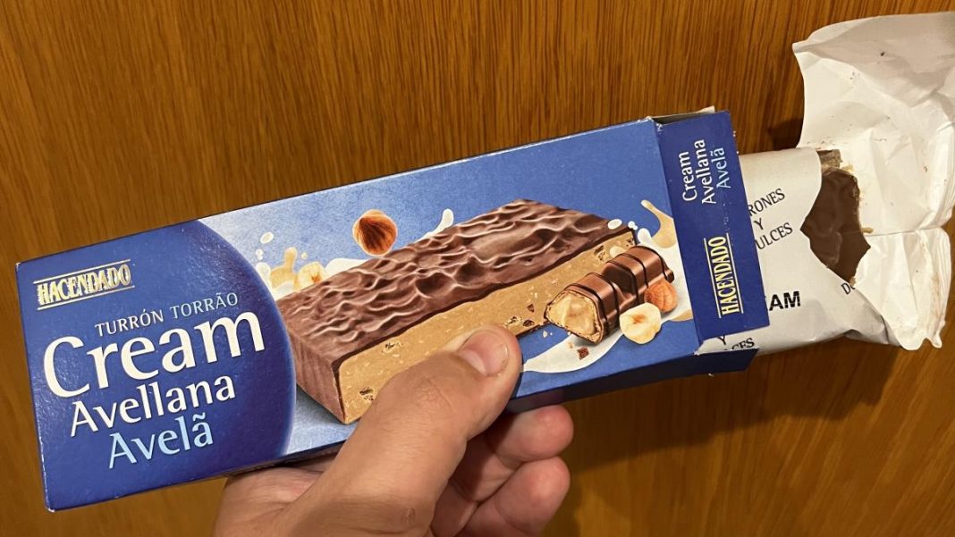 Probamos el nuevo turrón de Mercadona