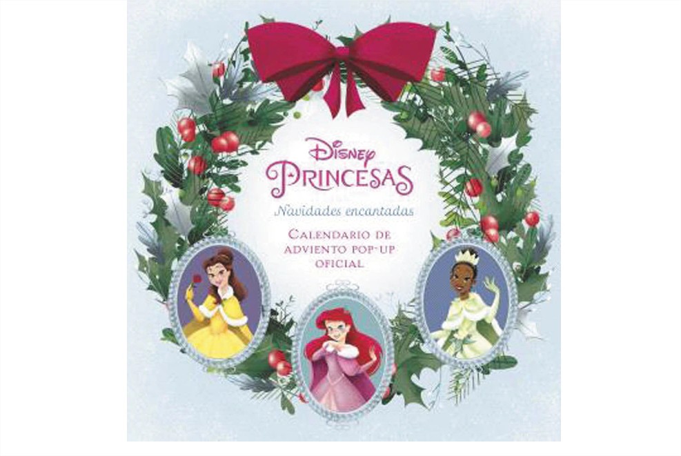 calendario adviento disney princesas