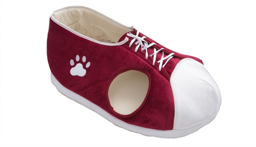 igloo bota roja cama gatos y perros