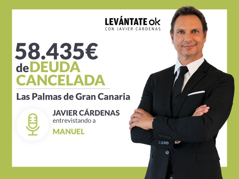 Javier Cárdenas conoce a un exonerado de Repara tu Deuda Abogados con la Ley de la Segunda Oportunidad