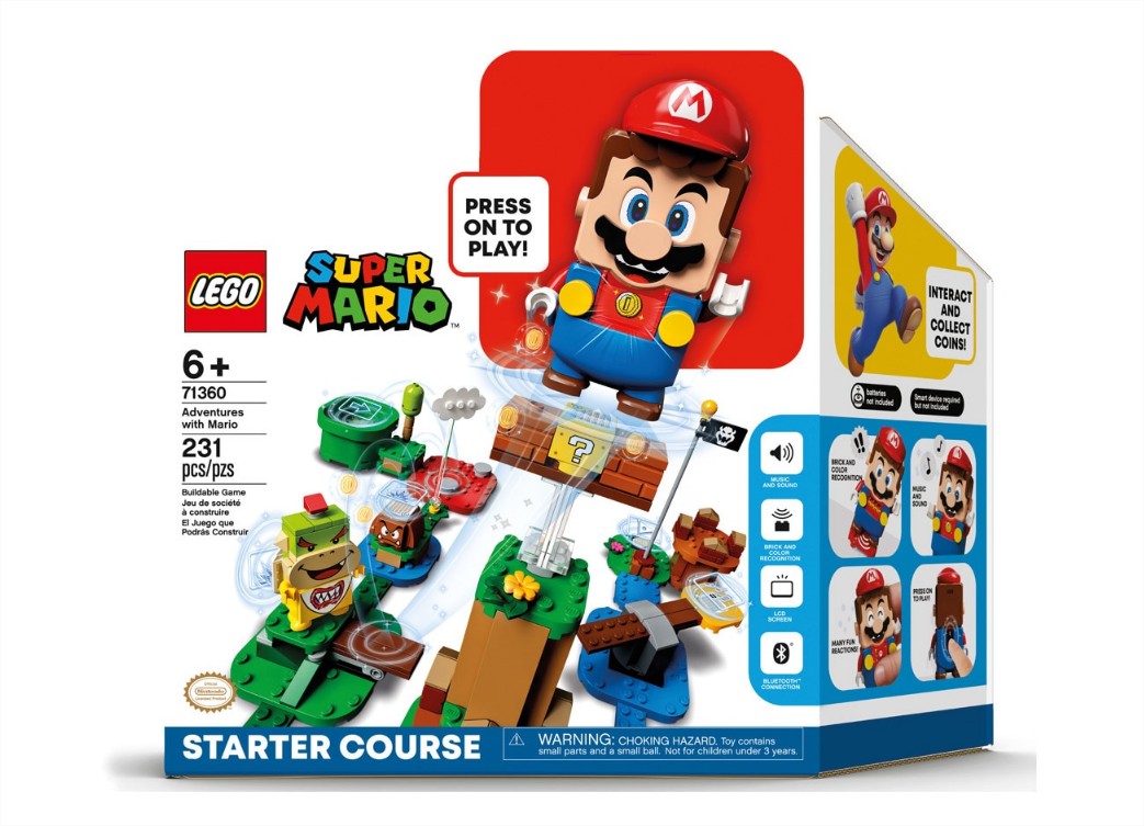 pack inicial lego aventuras mario el corte ingles