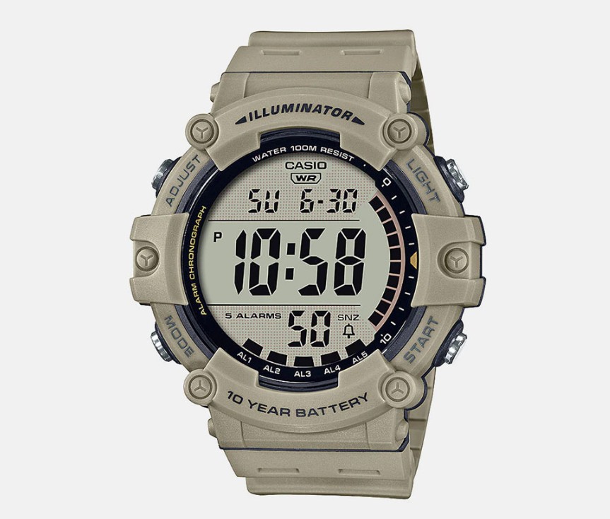 reloj casio collection ae 1500wh 5avef digital resina