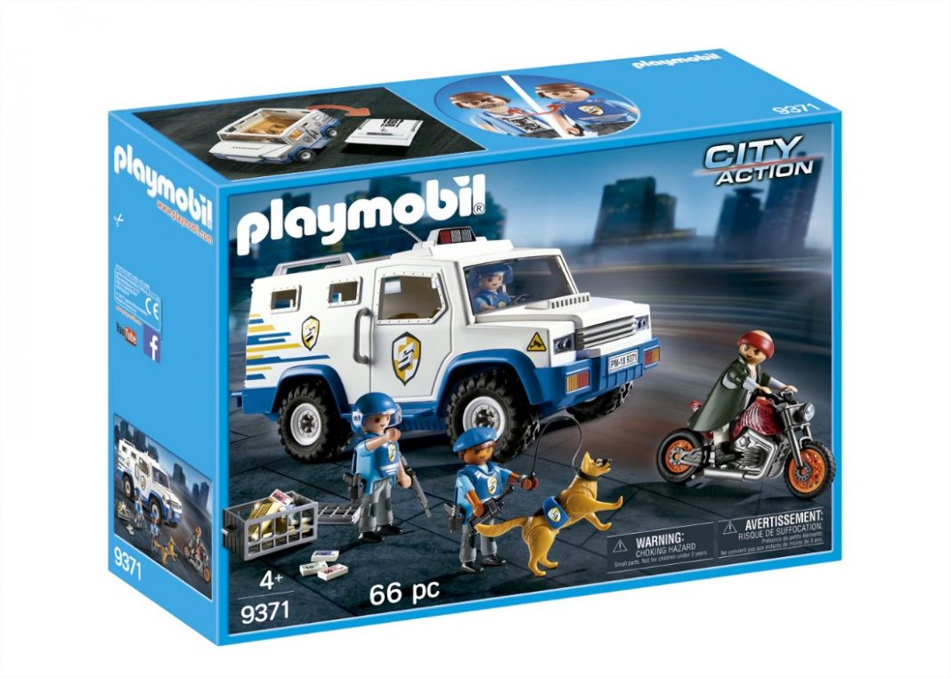 vehiculo blindado playmobil el corte ingles