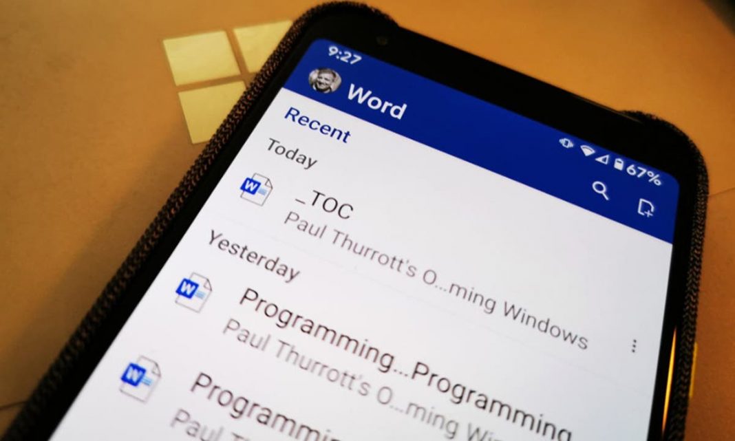 Alternativas al Microsoft Word para Android