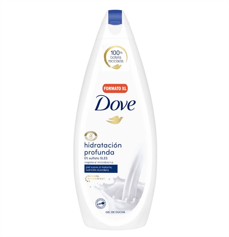 gel ducha dove