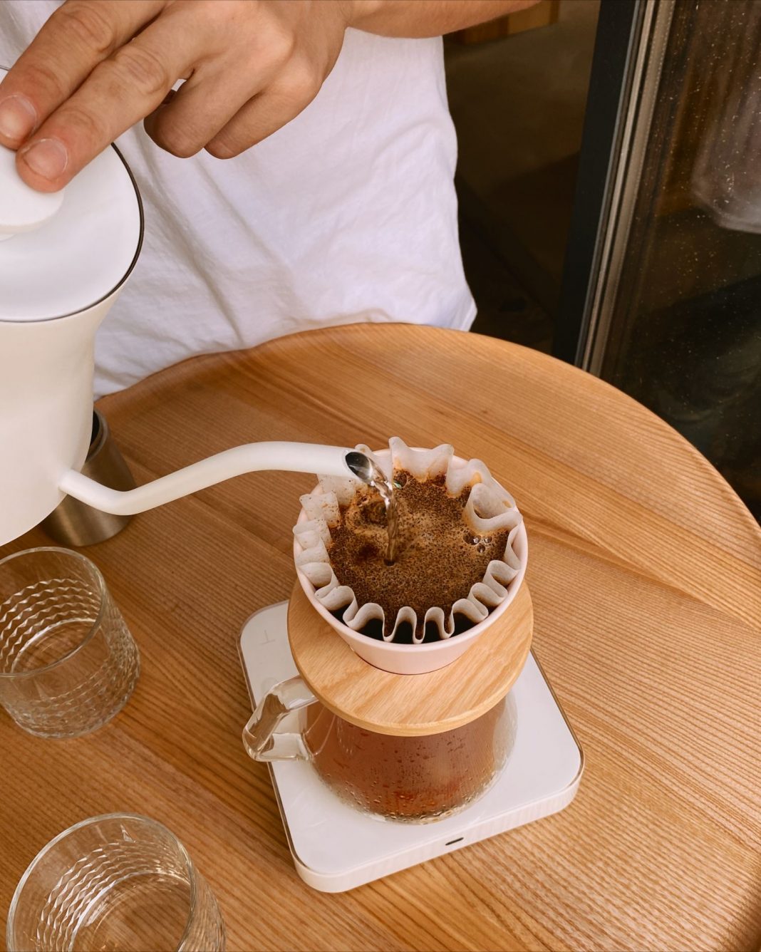 Esta es la mejor agua para hacer un buen café