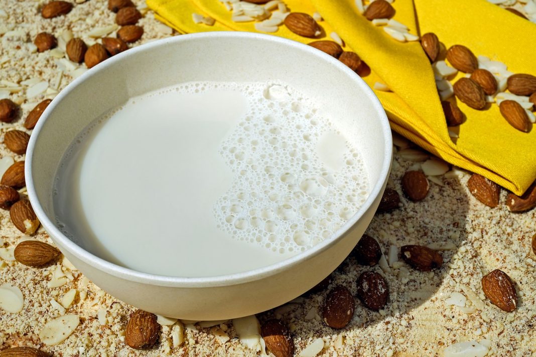 leche de almendras