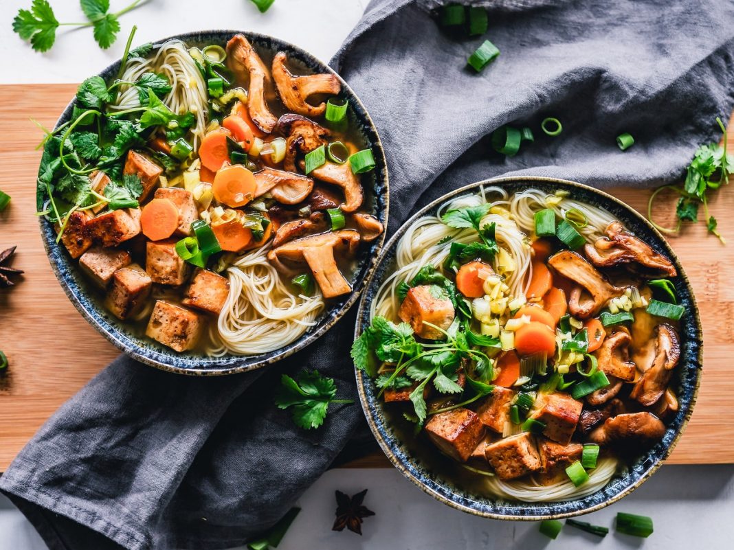 pasta con verduras