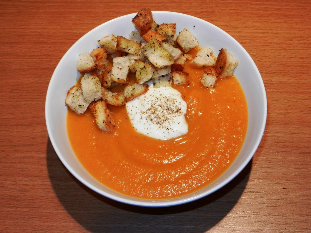 El salmorejo de zanahoria que está más rico que el de tomate