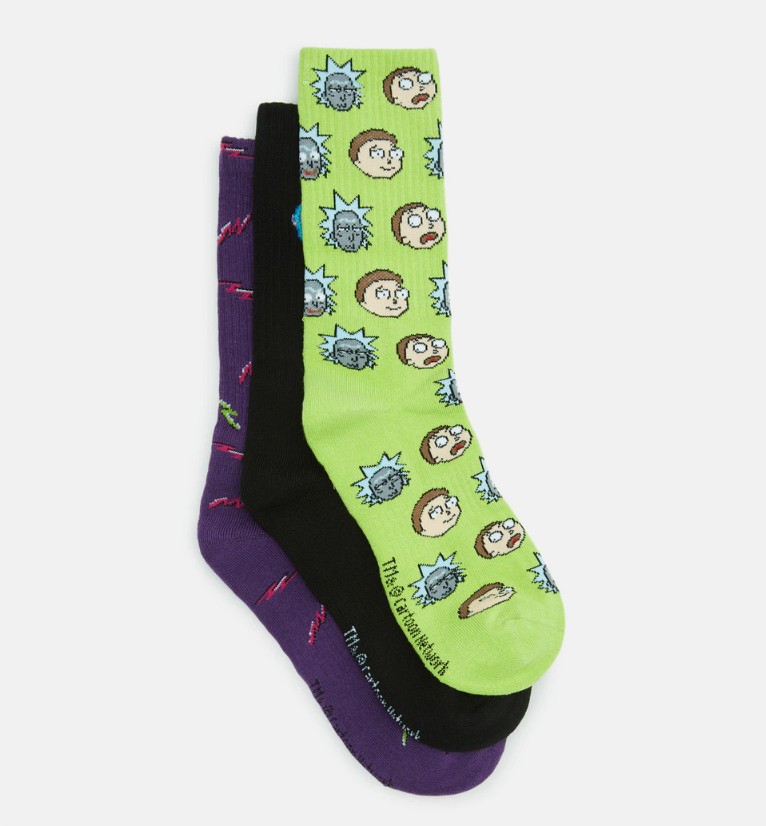 calcetines rick y morty el corte ingles