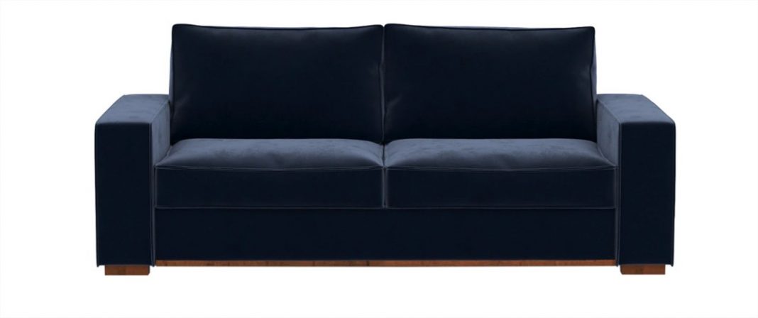 sofa tapizado terciopelo
