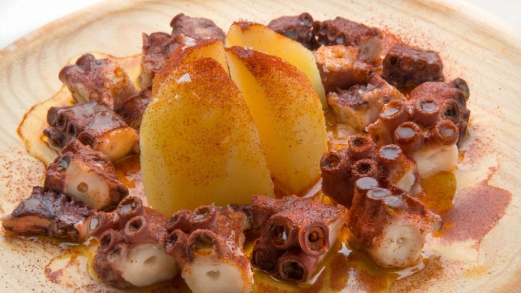 Un pulpo macho para la receta de Arguiñano