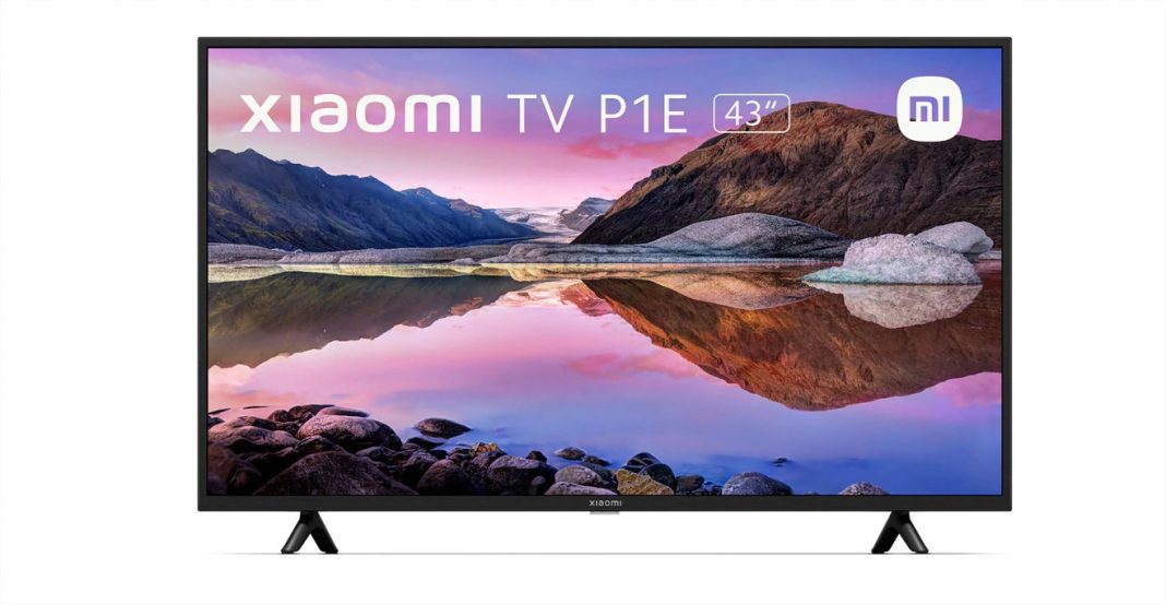 tv led 108 cm xiaomi tv p1e