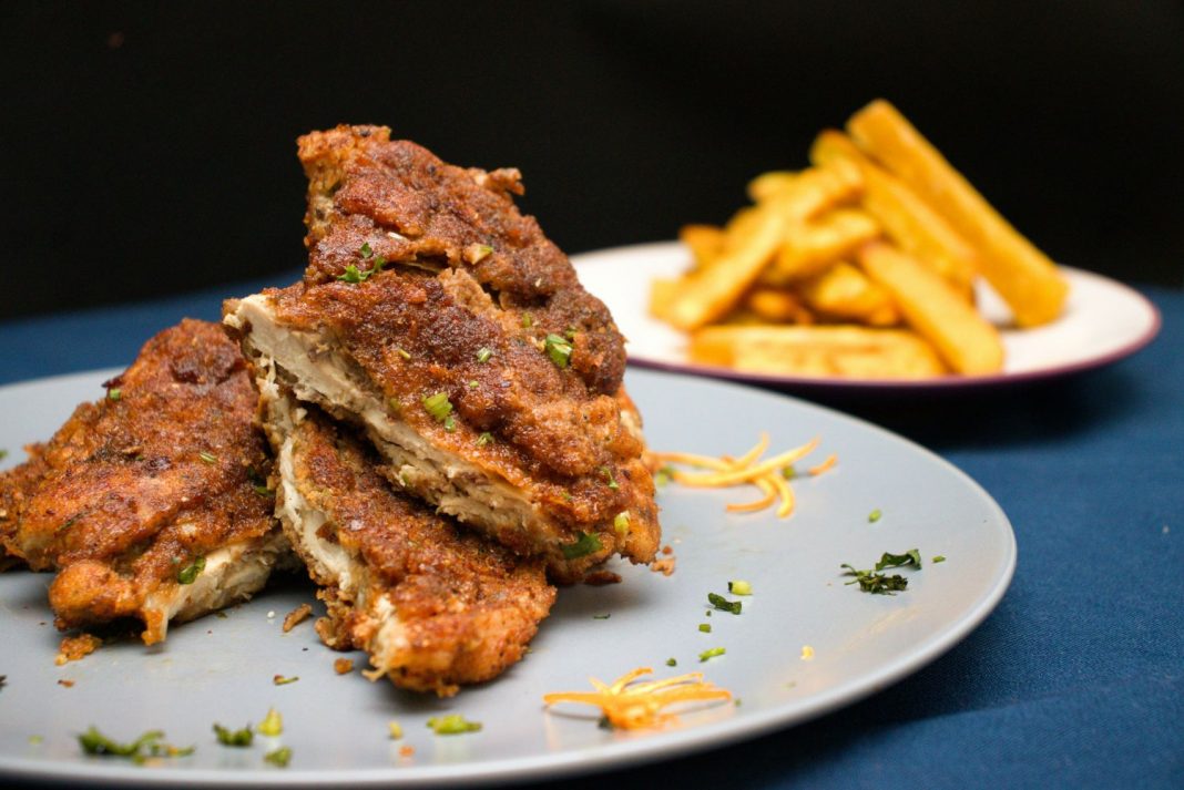 Pollo frito la curiosa receta para que lo hagas relleno