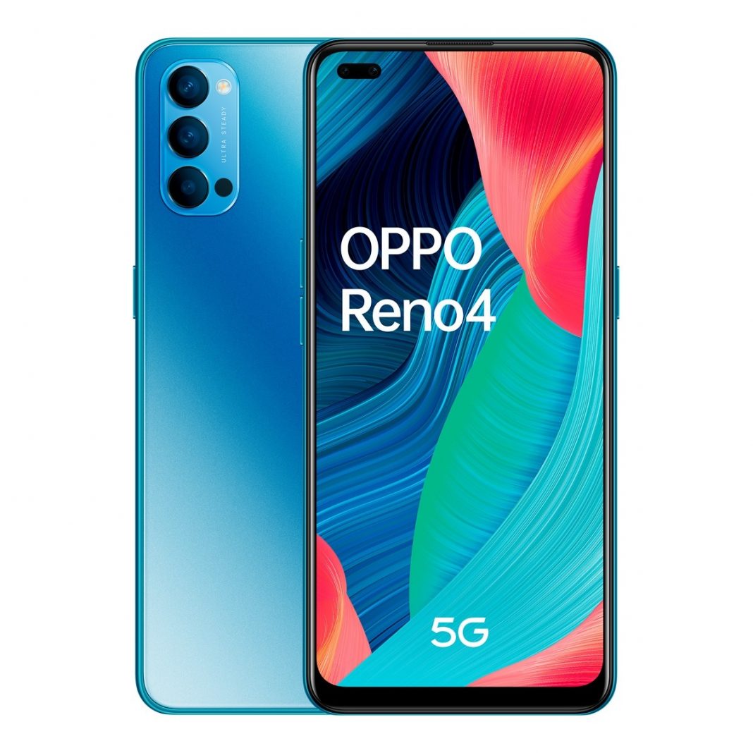 Oppo Reno 4 5G 8 GB + 128 GB azul móvil libre