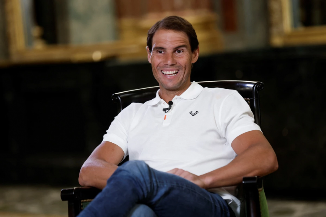 Rafael Nadal como padre