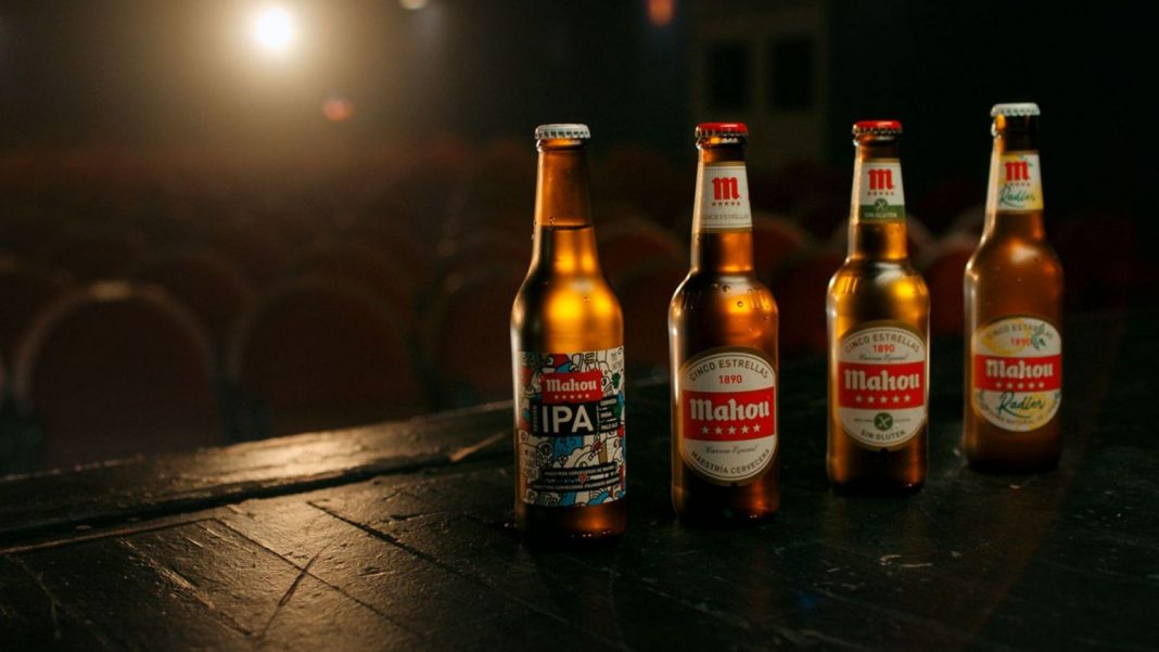 Mahou y el alcohol de sus productos