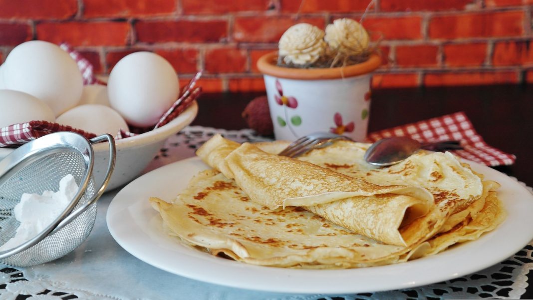 Crepes la receta sin harina que no te hará engordar