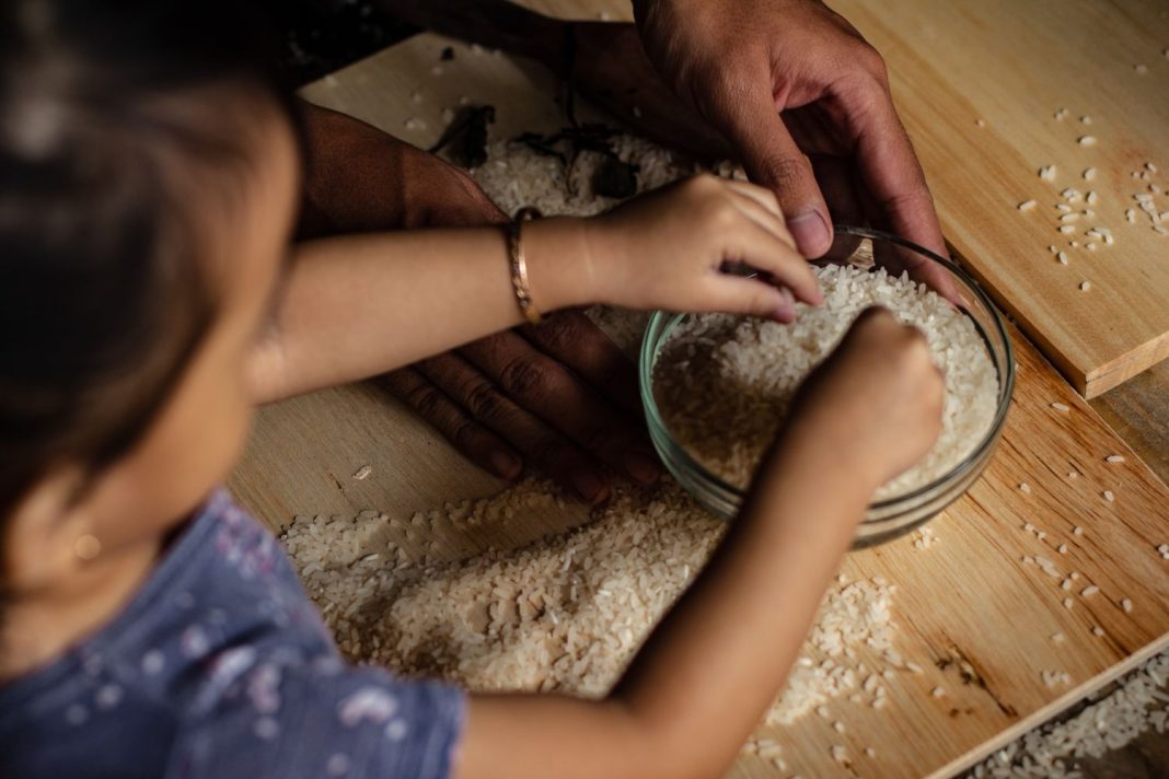 Esta es la cantidad de agua que necesitas para cocer el arroz