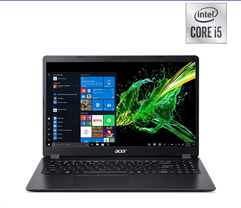 Portátil Acer Aspire 3, i5, 8GB, 512GB SSD, 15,6, W11