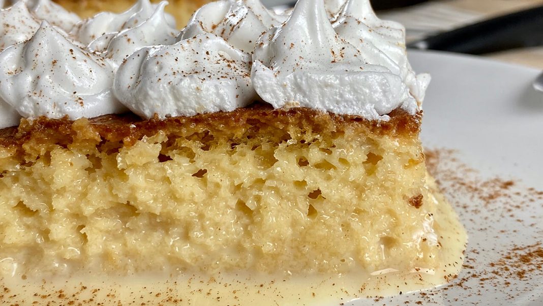 Bizcocho tres leches la receta ideal para comerlo estando a dieta