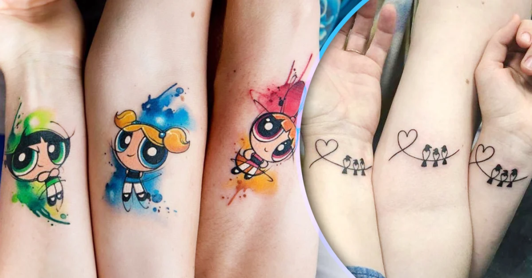 El tatuaje entre amigas