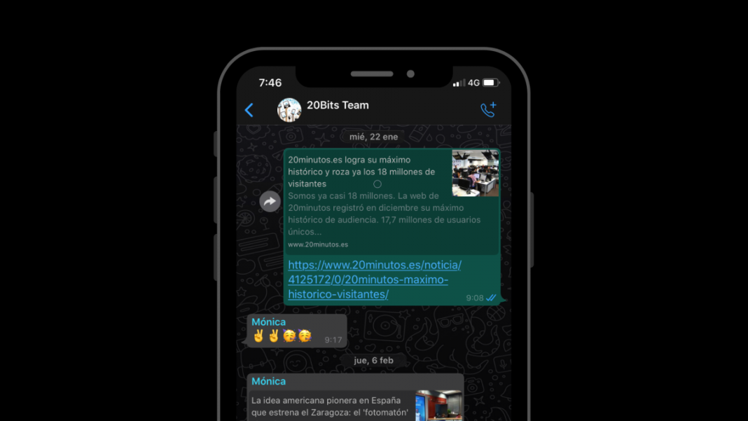 ¿Sabías que podemos activar el modo oscuro del WhatsApp?