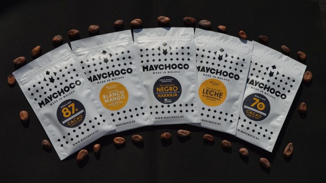 Chocolates blanco de Maychoco