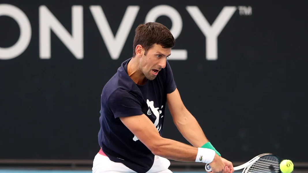 La respuesta poco convencional de Djokovic a las críticas del público en la semifinal de la Copa Davis
