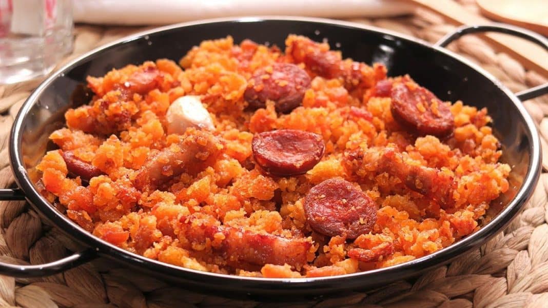 Otra opción para preparar migas de pan con chorizo en casa