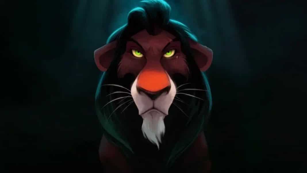 Personaje # 7. Scar, en el Rey León