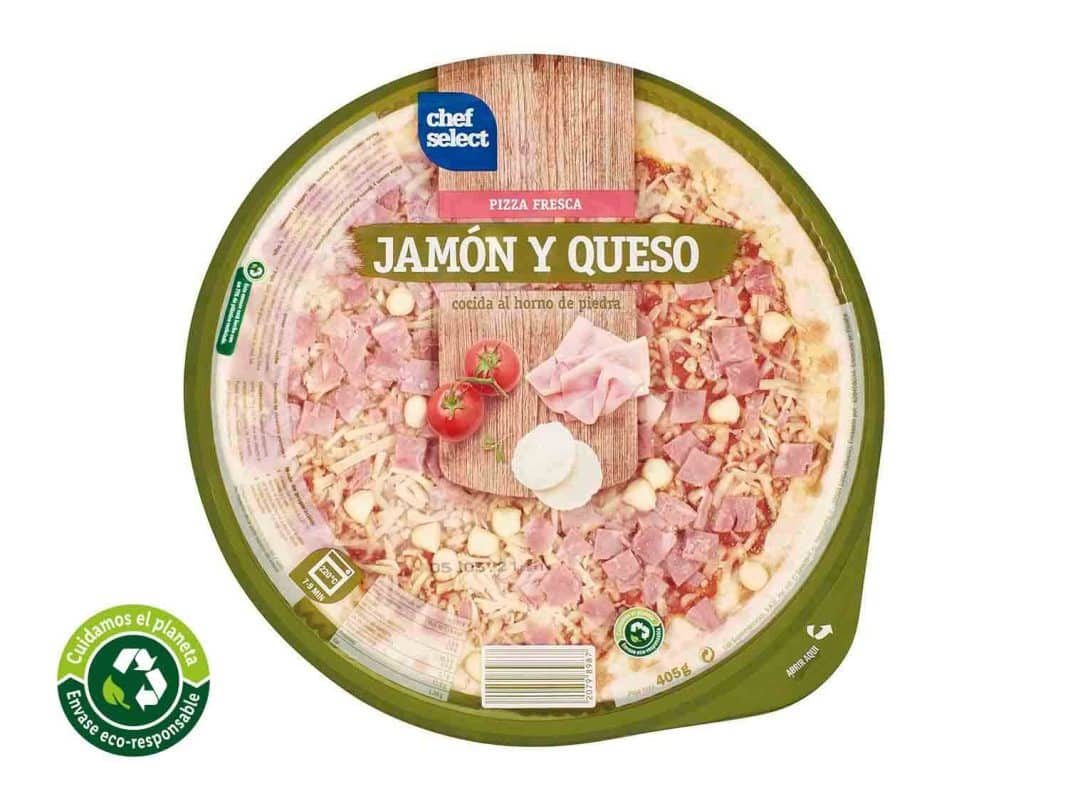 Lidl - Pizza de jamón y queso