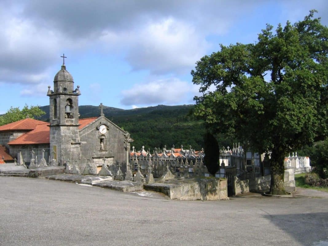 El pueblo de A Xesta, en Pontevedra