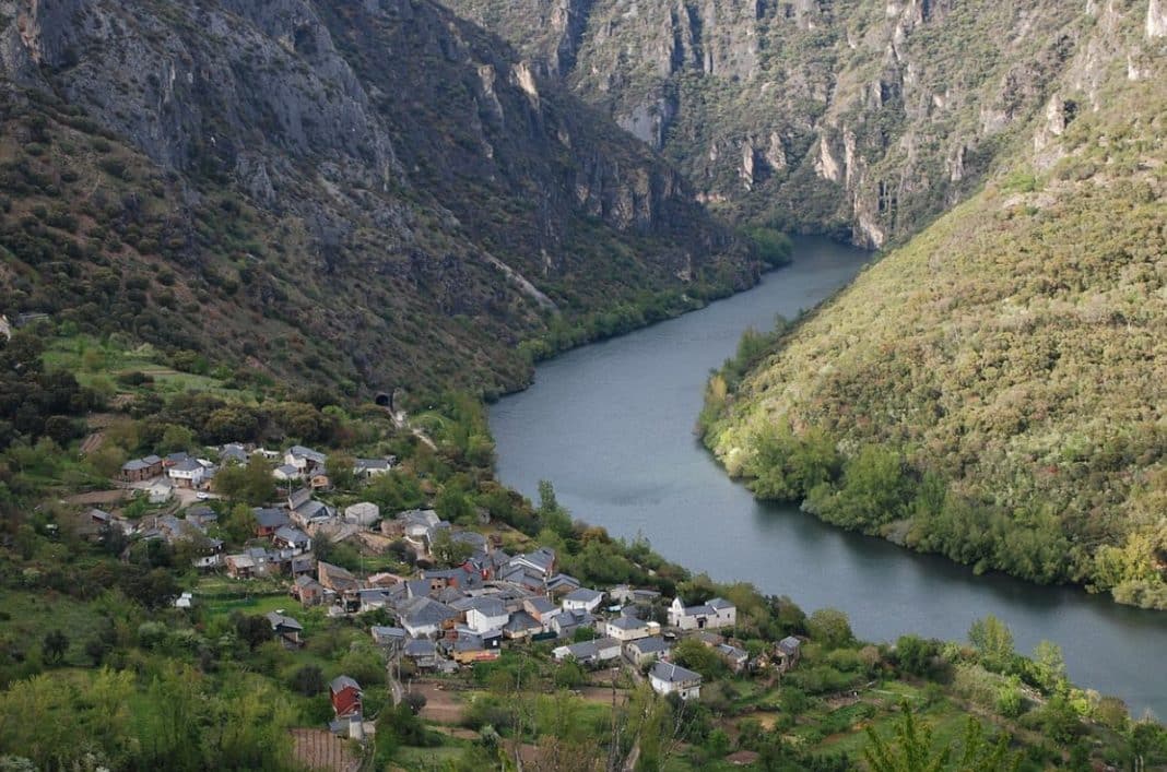 El pueblo de Rubià, en Galicia