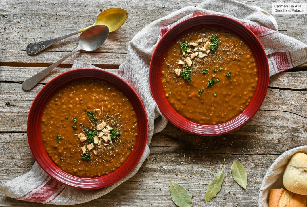 Lentejas estofadas: más suaves, sanas y ricas que con chorizo