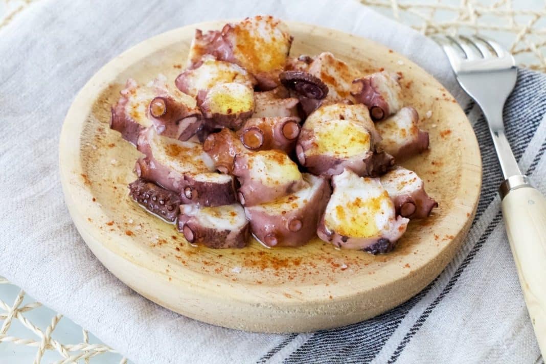 Pulpo a la gallega: Ingredientes