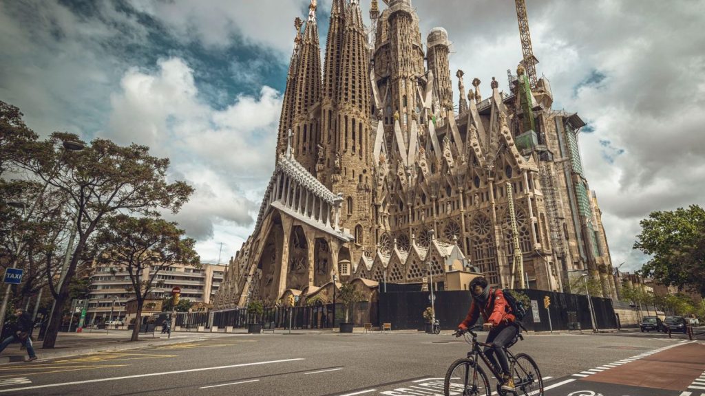 La Sagrada Familia, En Barcelona