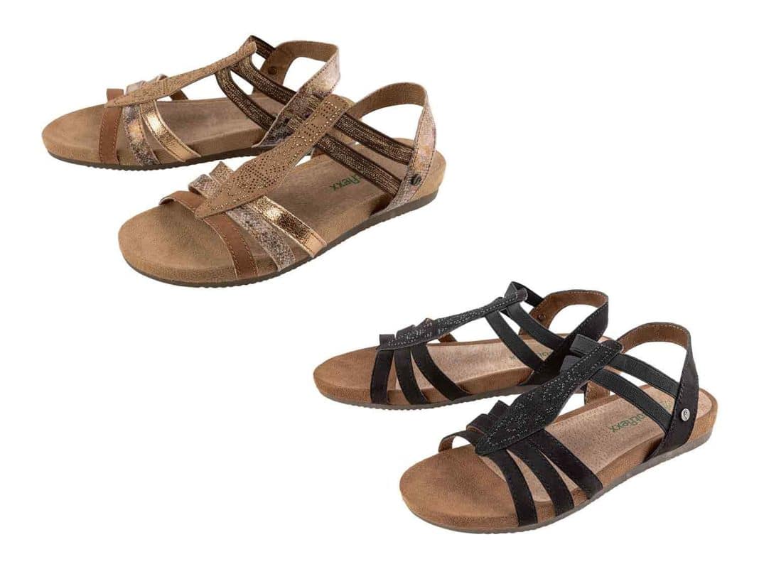 Lidl - Sandalias cruzadas para mujer