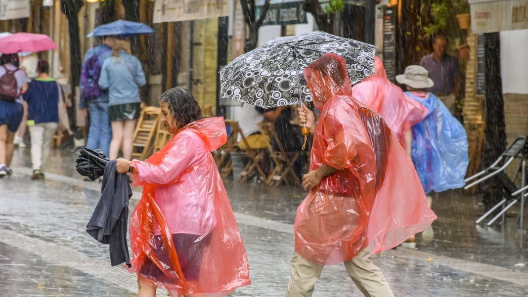 La AEMET advierte qué lugares de España sufrirán las peores tormentas