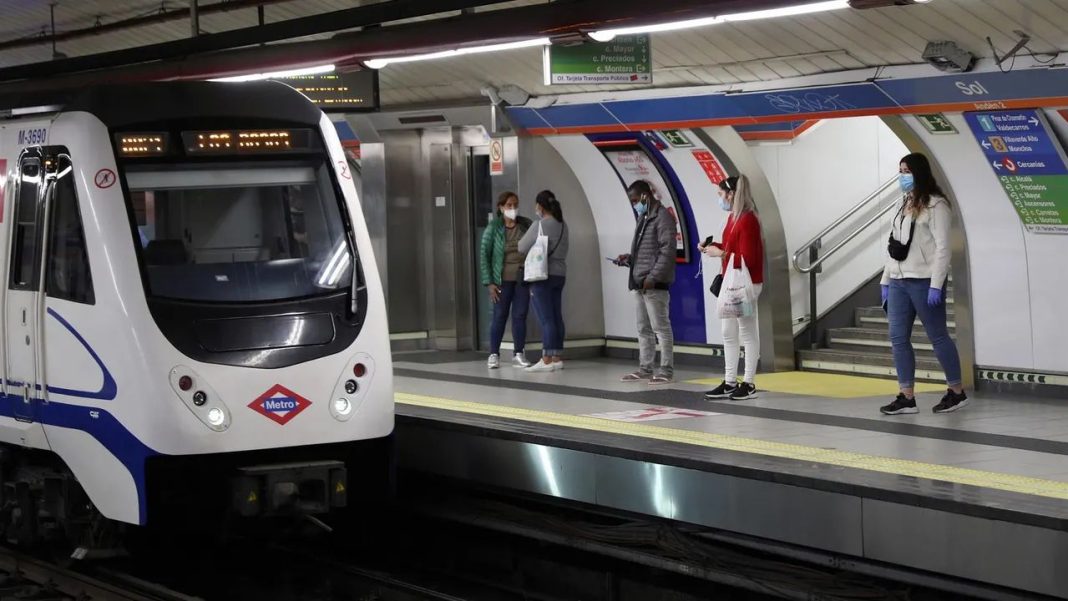 Estaciones del Metro de Madrid estarán afectadas por el cierre de las líneas