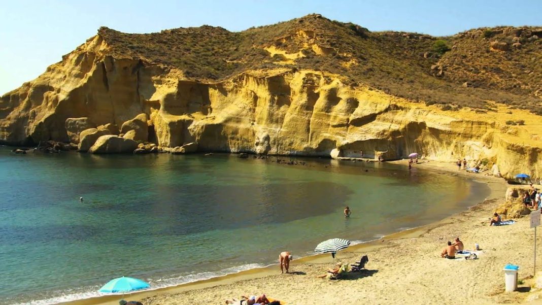 Playa La Carolina en Murcia